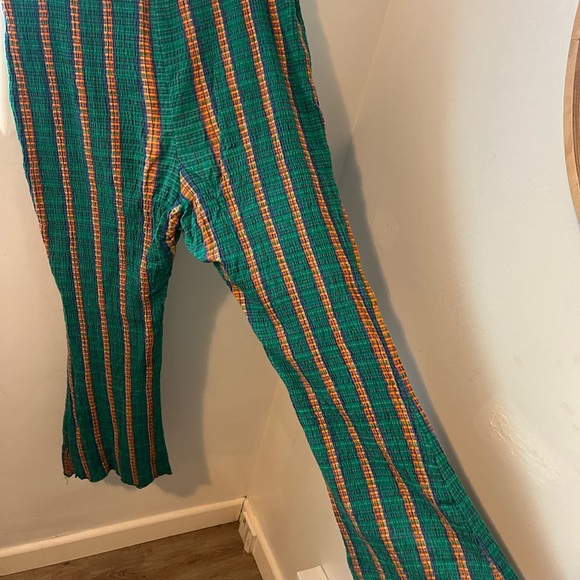Free People Multicolor Striped Flare Pants - Picture 7 of 9